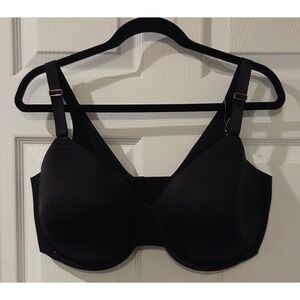 Soma Vanishing 360 Perfect Coverage Bra Black Underwire Women's 40G Smooth